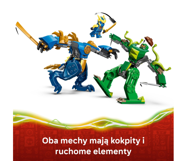 LEGO NINJAGO 71853 Bitwa w smoczym mechu Jaya - 1489558 - zdjęcie 8